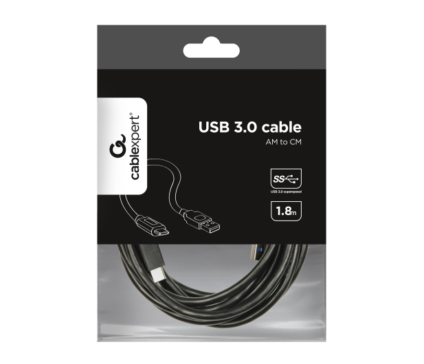 Gembird Kabel USB 3.0 - USB-C 1,8m - 393124 - zdjęcie